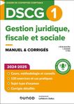 Gestion juridique, fiscale et sociale DSCG 1 - Manuel & corrigés