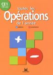 Toutes les opérations de l'année CE1