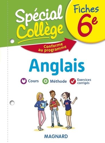 Fiches anglais 6e Spécial Collège