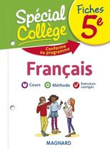 Fiches français 5e Spécial Collège