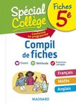 Compil de fiches 5e - Français, Maths, Anglais