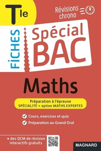 Maths Spécialité + option Maths Expertes Tle