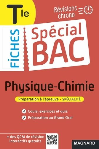 Physique-Chimie Tle