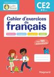 Cahier d'exercices de français CE2 - Avec 195 autocollants
