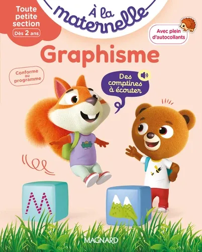 A la maternelle Graphisme Toute petite section. Avec plein d'autocollants Edition 2025 A la maternelle Graphisme Toute petite section. Avec plein d'autocollants Edition 2025