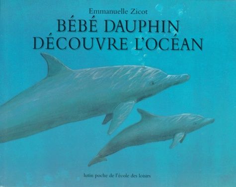 Bébé dauphin découvre l'océan