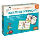 Mes leçons de français CP CE1 CE2 - Avec 40 cartes leçons, 10 cartes jeux, 1 livret explicatif