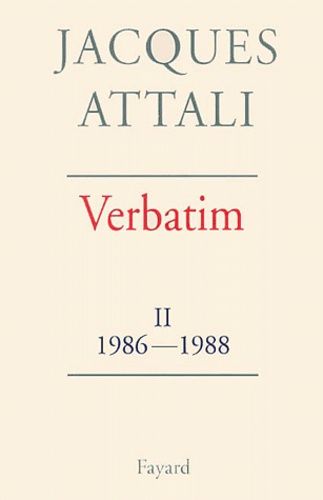 Verbatim - Tome 2, 1986-1988