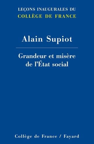 Grandeur et misère de l'Etat social