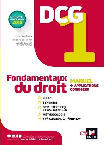 Fondamentaux du droit DCG 1