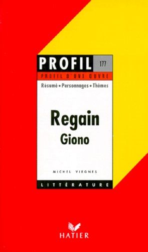 "Regain" (1930), Giono