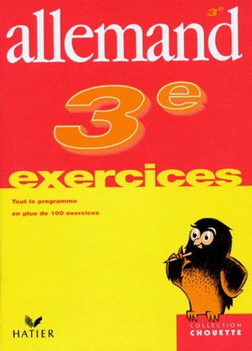 ALLEMAND 3EME. Exercices ALLEMAND 3EME. Exercices