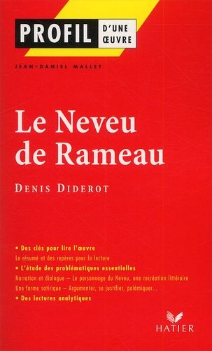 Le neveu de Rameau, Denis Diderot Le neveu de Rameau, Denis Diderot