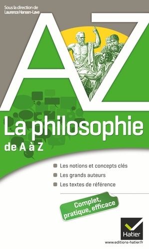 La philosophie de A à Z La philosophie de A à Z