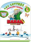 Babar, les lettres minuscules cursives - Livre ardoise avec un feutre effaçable