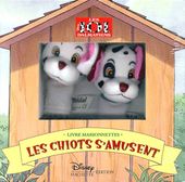 Les chiots s'amusent - Livre marionnettes