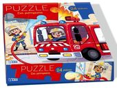 Puzzle Les pompiers - 24 pièces