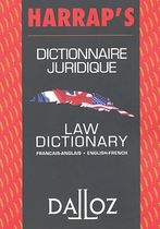 Dictionnaire juridique français-anglais Harrap's : Law dictionary english-french Harrap's