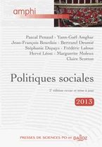 Politiques sociales 2013