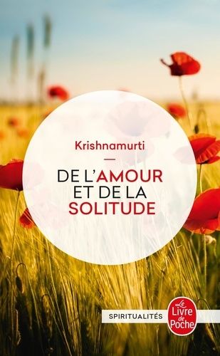 De l'amour et de la solitude De l'amour et de la solitude