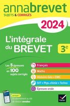 L'intégrale du brevet 3e - Sujets & corrigés