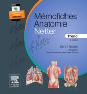 Mémofiches anatomie Netter - Tronc