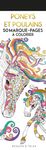 Poneys et poulains - 50 marque-pages à colorier