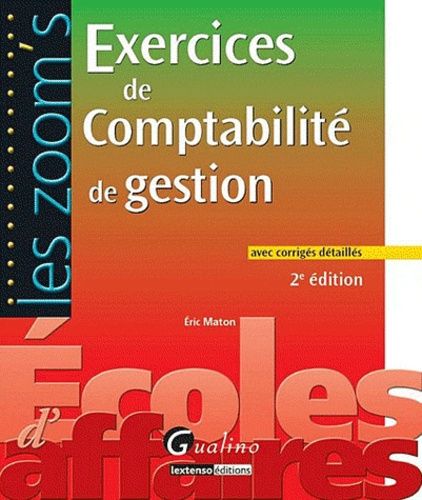 Exercices de comptabilité de gestion