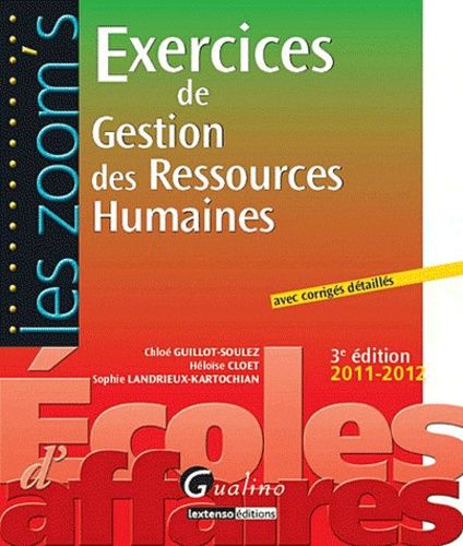Exercices de gestion des ressources humaines