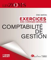 Comptabilité de gestion - Exercices avec corrigés détaillés