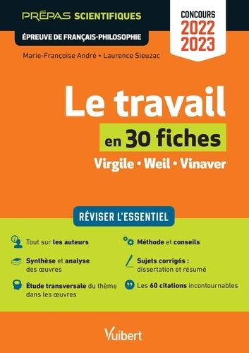 Le travail en 30 fiches - Virgile, Weil, Vinaver