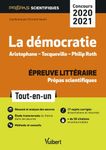 La Démocratie épreuve littéraire prépas scientifiques - Aristophane, L'Assemblée des femmes et Les Cavaliers ; Tocqueville, De la démocratie en Amérique ; Philip Roth, Le Complot contre l'Amérique La Démocratie épreuve littéraire prépas scientifiques - Aristophane, L'Assemblée des femmes et Les Cavaliers ; Tocqueville, De la démocratie en Amérique ; Philip Roth, Le Complot contre l'Amérique
