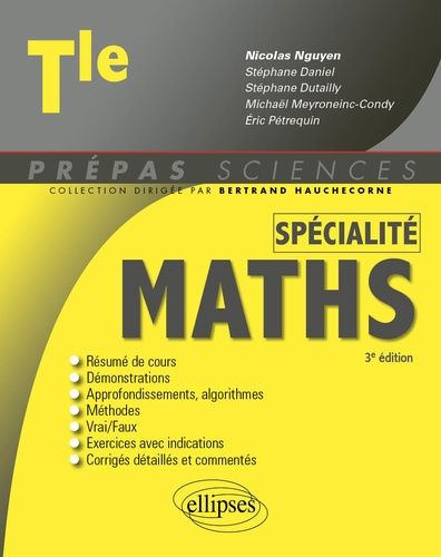 Spécialité Mathématiques Tle Spécialité Mathématiques Tle