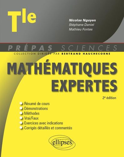 Mathématiques expertes Tle Mathématiques expertes Tle