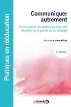 Communiquer autrement - Accompagner les personnes avec des troubles de la parole ou du langage : les communications alternatives Communiquer autrement - Accompagner les personnes avec des troubles de la parole ou du langage : les communications alternatives
