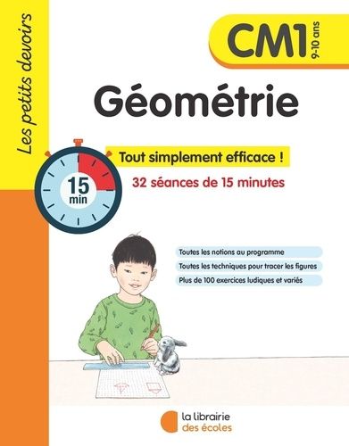 Géométrie CM1 - 32 séances de 15 minutes