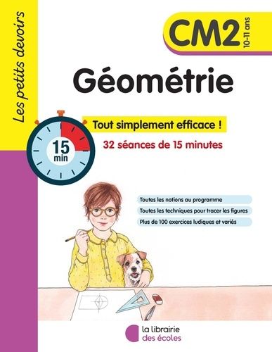 Géométrie CM2 - Tout simplement efficace ! 32 séances de 15 minutes