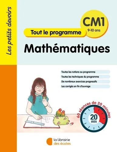 Mathématiques CM1 Tout le programme. 60 séances de 20 minutes Edition 2024