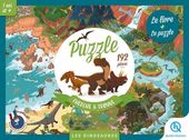 Les dinosaures - Le livre avec un puzzle de 192 pièces