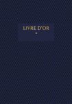 Livre d'or bleu