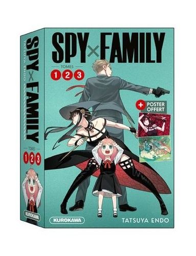 Spy X Family Tome 1, 2 et 3