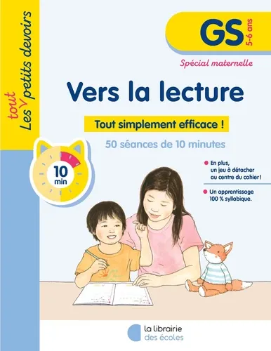 Vers la lecture GS. 48 séances de 10 minutes Vers la lecture GS. 48 séances de 10 minutes