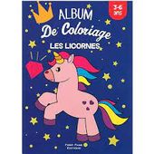 ALBUM COLORIAGE-LICORNES
