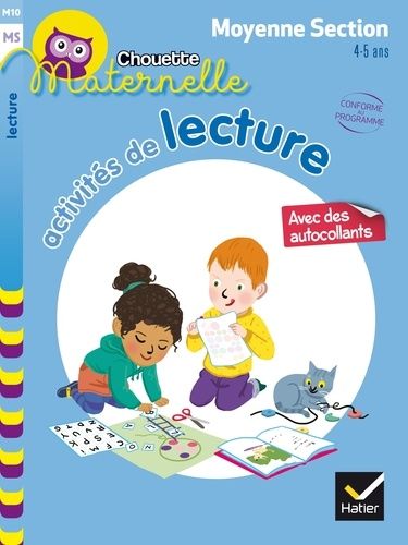 Activités de lecture Maternelle Moyenne Section 4-5 ans