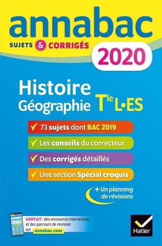 Histoire-Géographie Tle L, ES