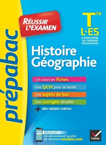 Histoire-géographie Tle L, ES