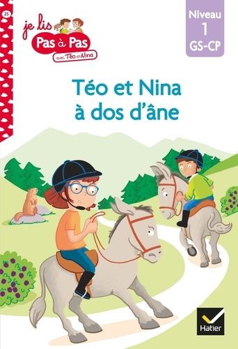 Téo et Nina à dos d'âne - Niveau 1 GS-CP