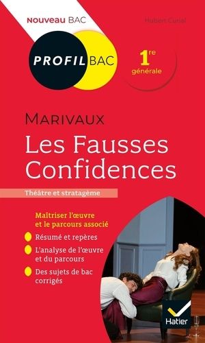 Les fausses confidences, Marivaux - Bac 1ère générale