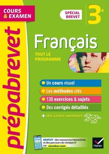 Français 3e Spécial Brevet - Cours & examen