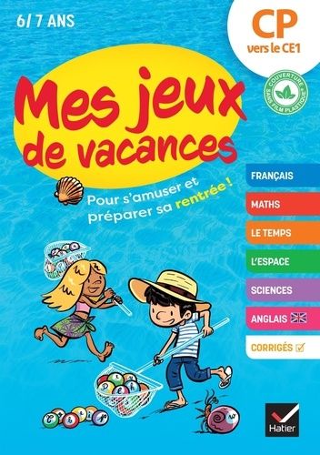 Mes jeux de vacances du CP vers le CE1